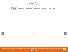 Tablet Screenshot of itineraria.eu